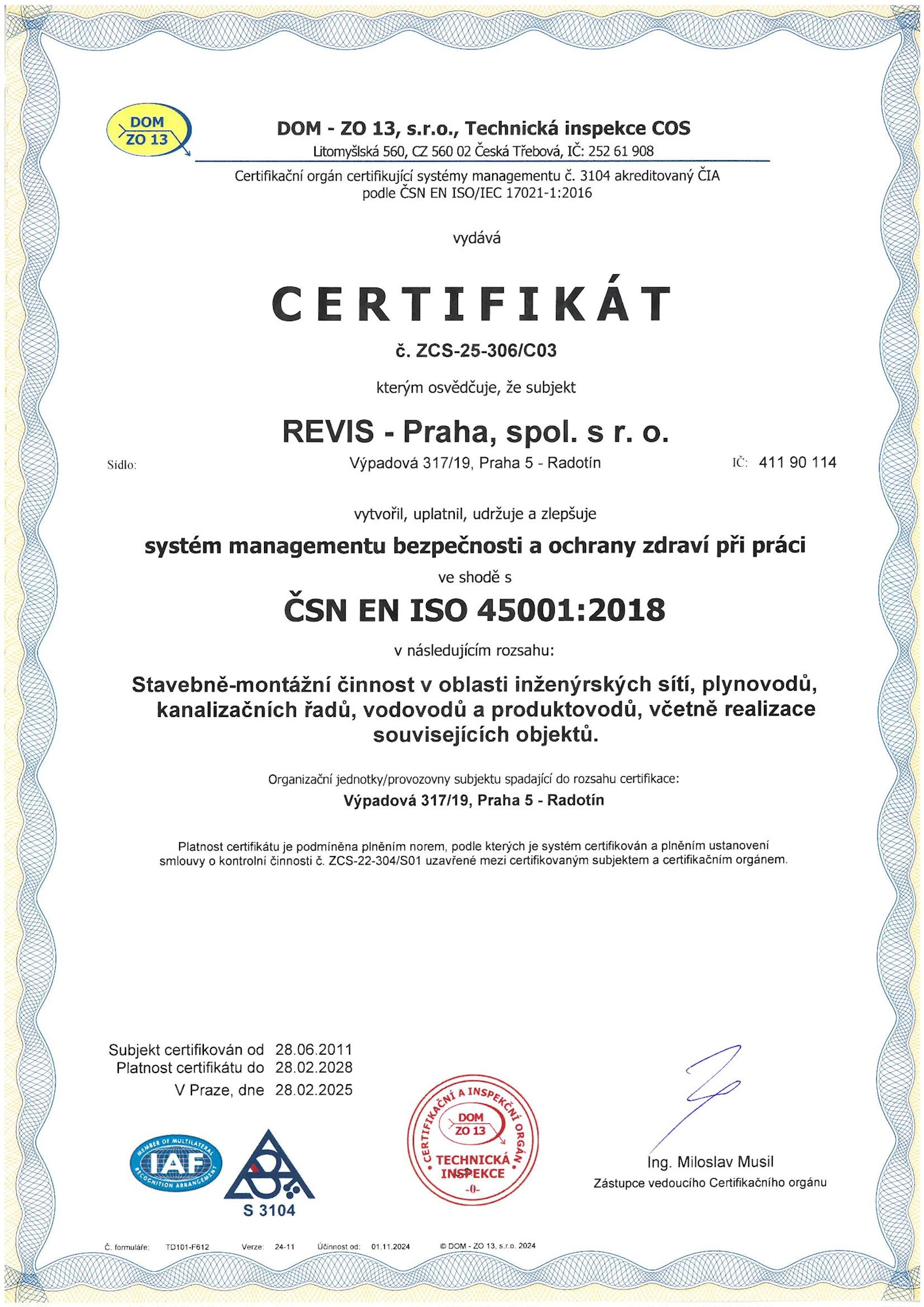 ISO 45001 2025